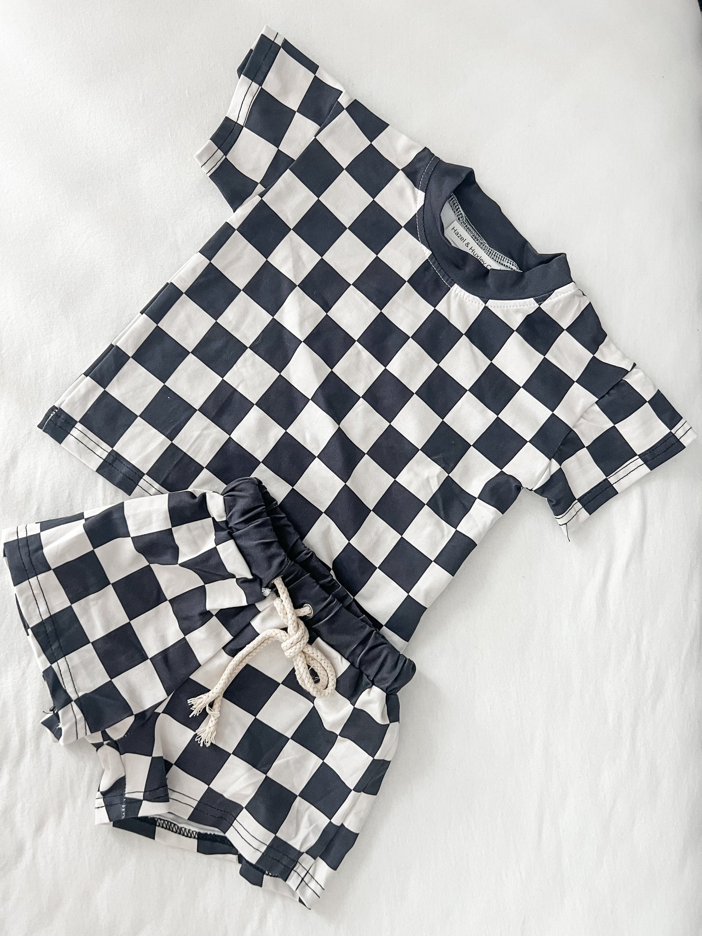 Navy Checker set