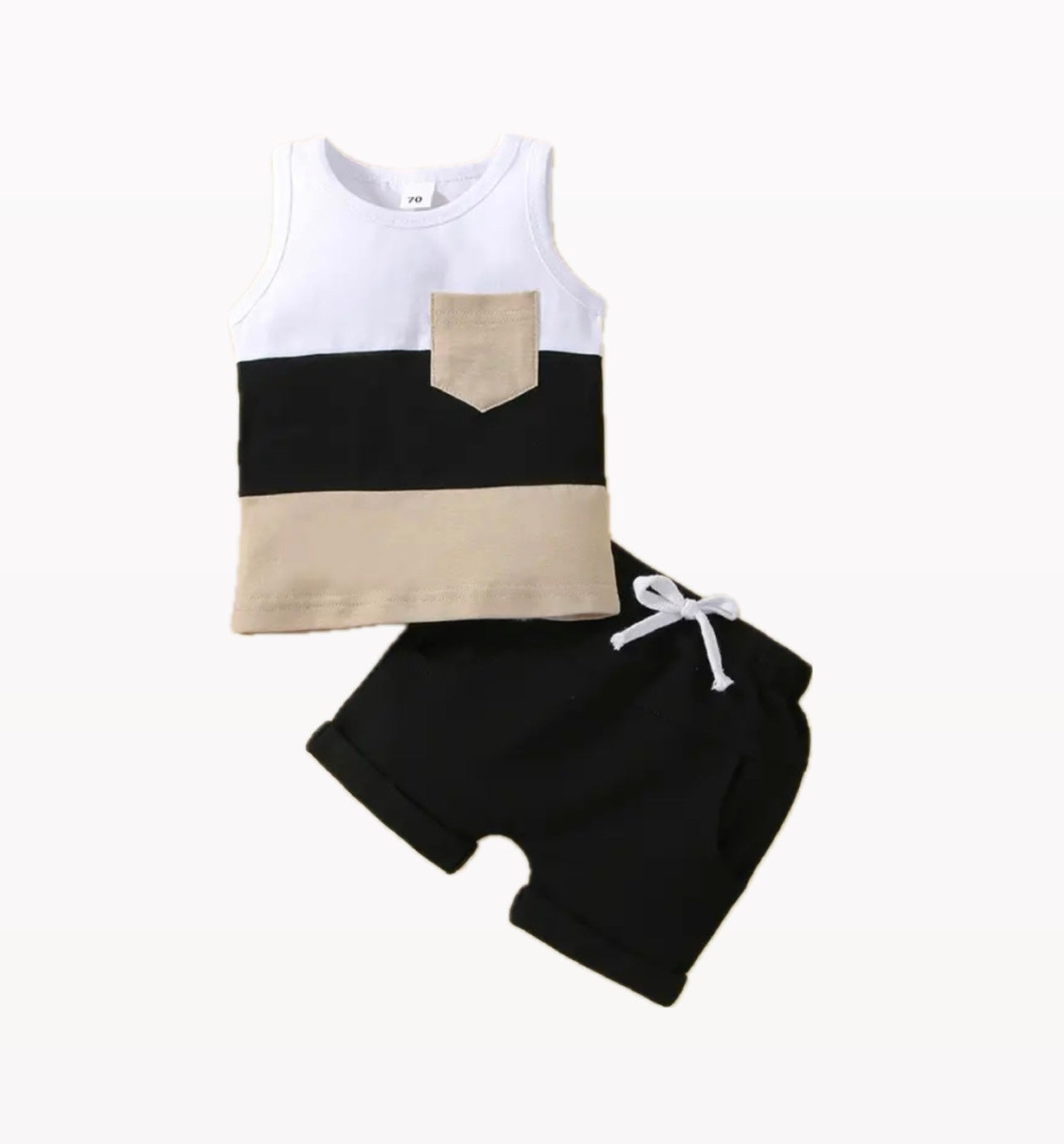 Color block tank set