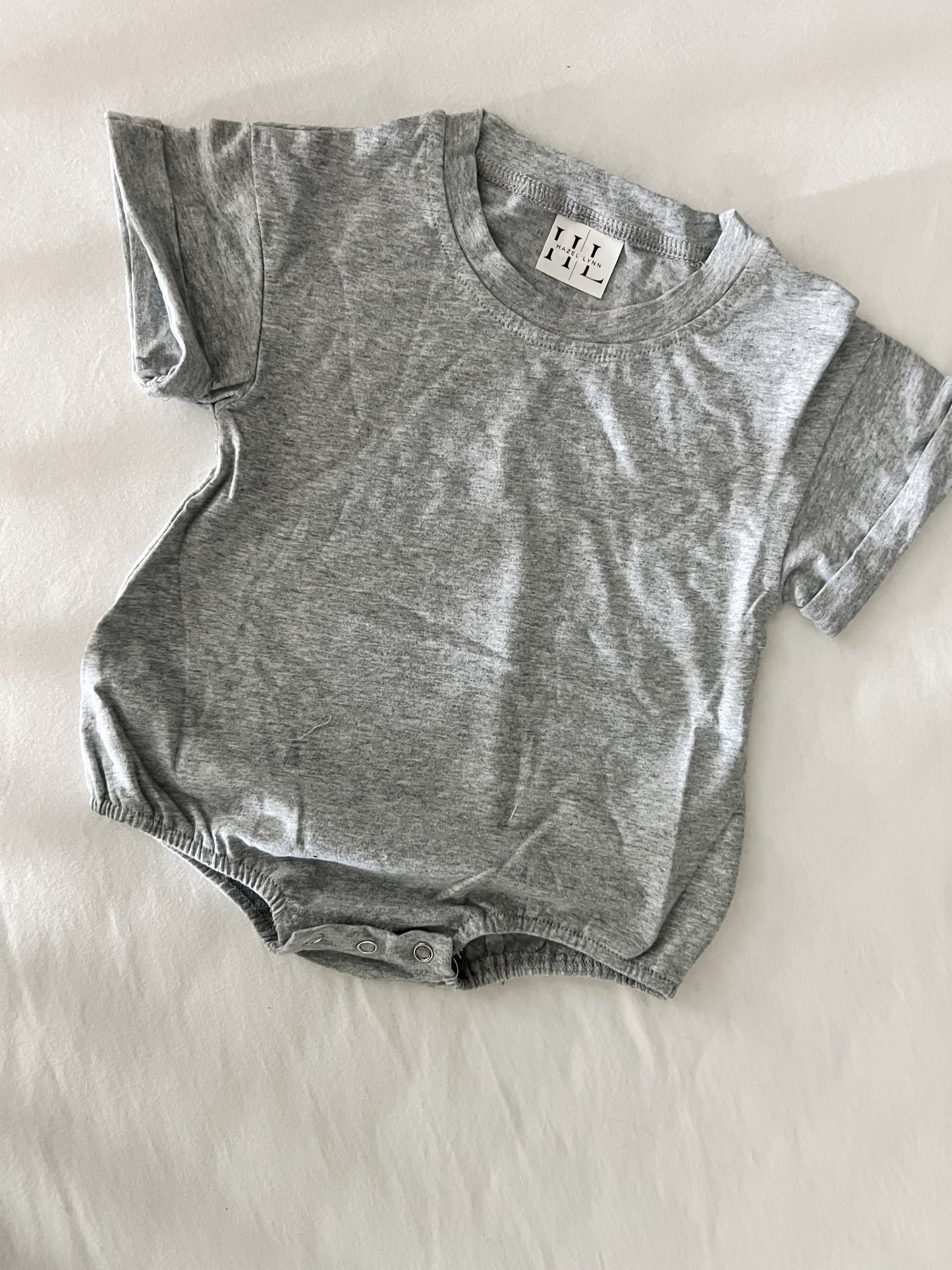 Grey bubble tee