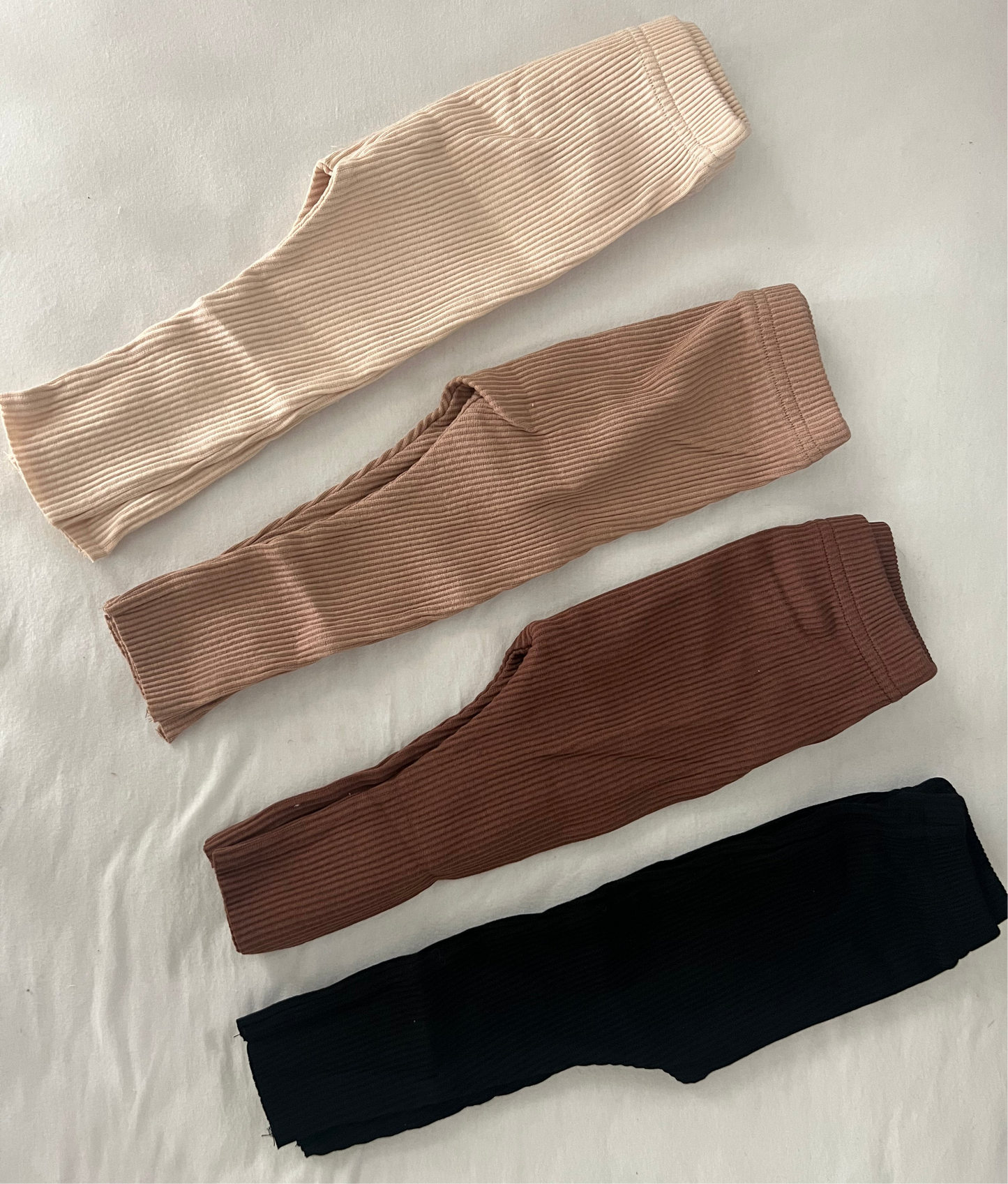 Ribbed leggings
