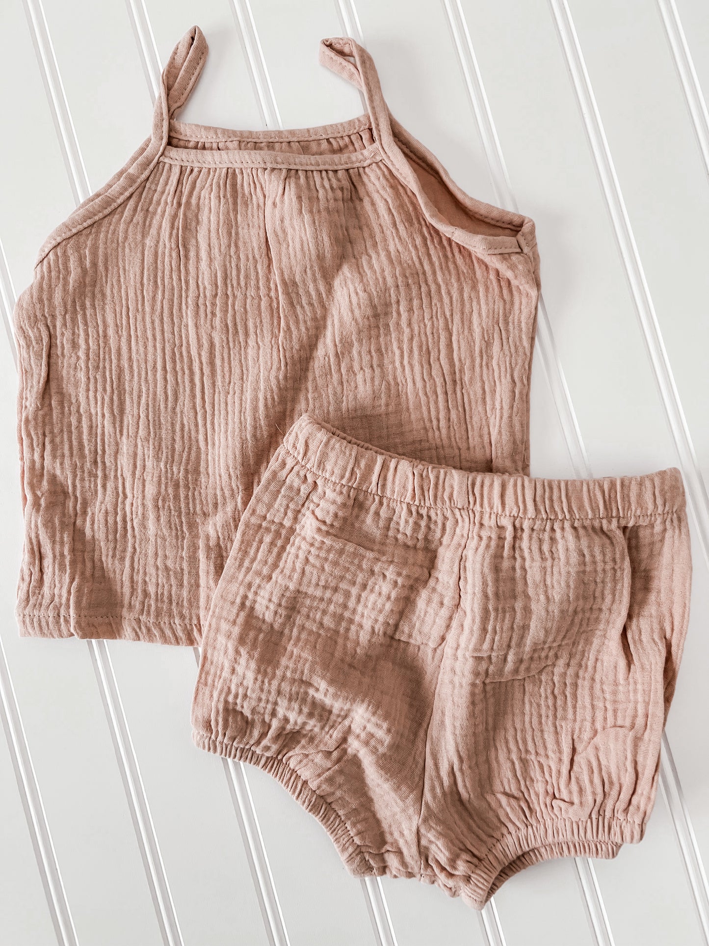 Beige muslin set