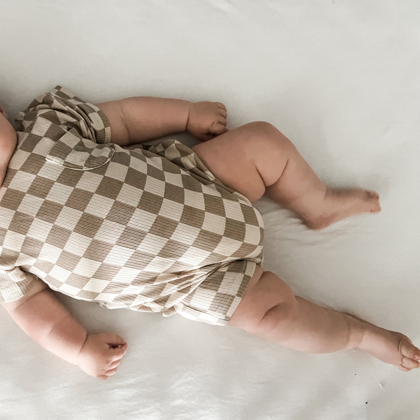 Beige checkers