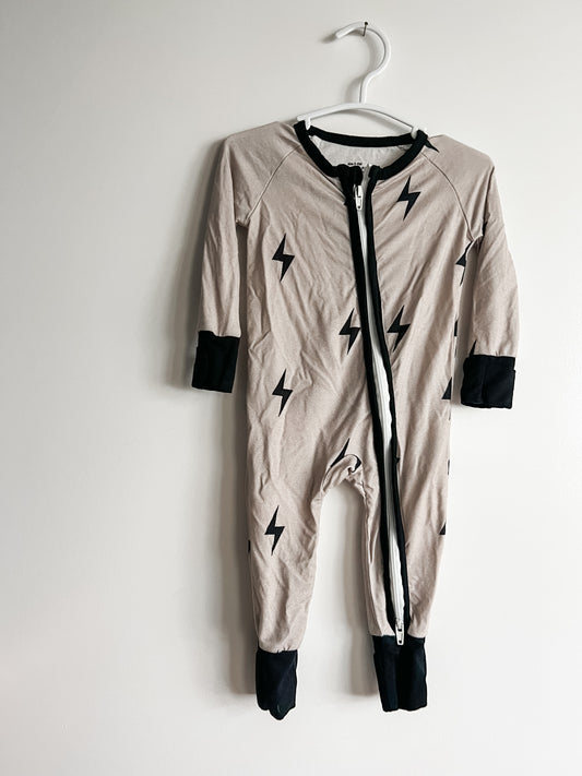 Lightning bolt onesie