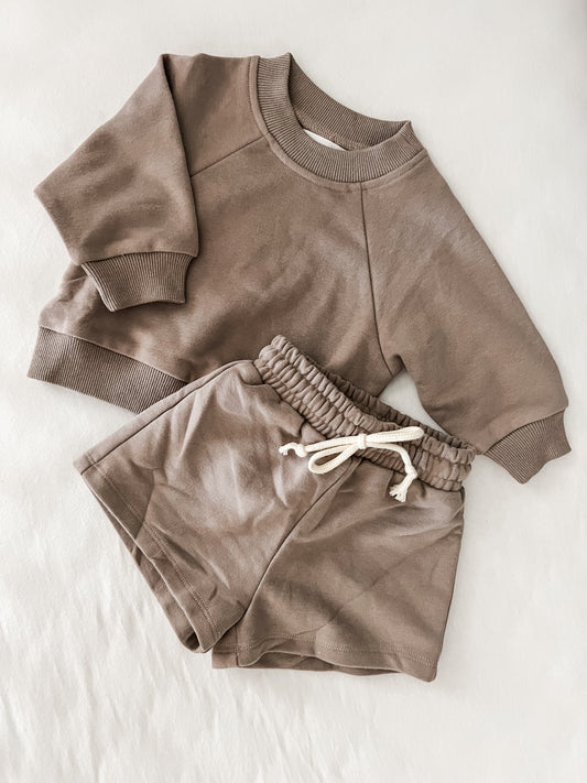 Grey sweater set