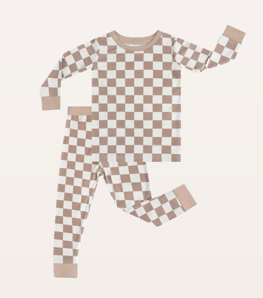 Checkered 2-piece