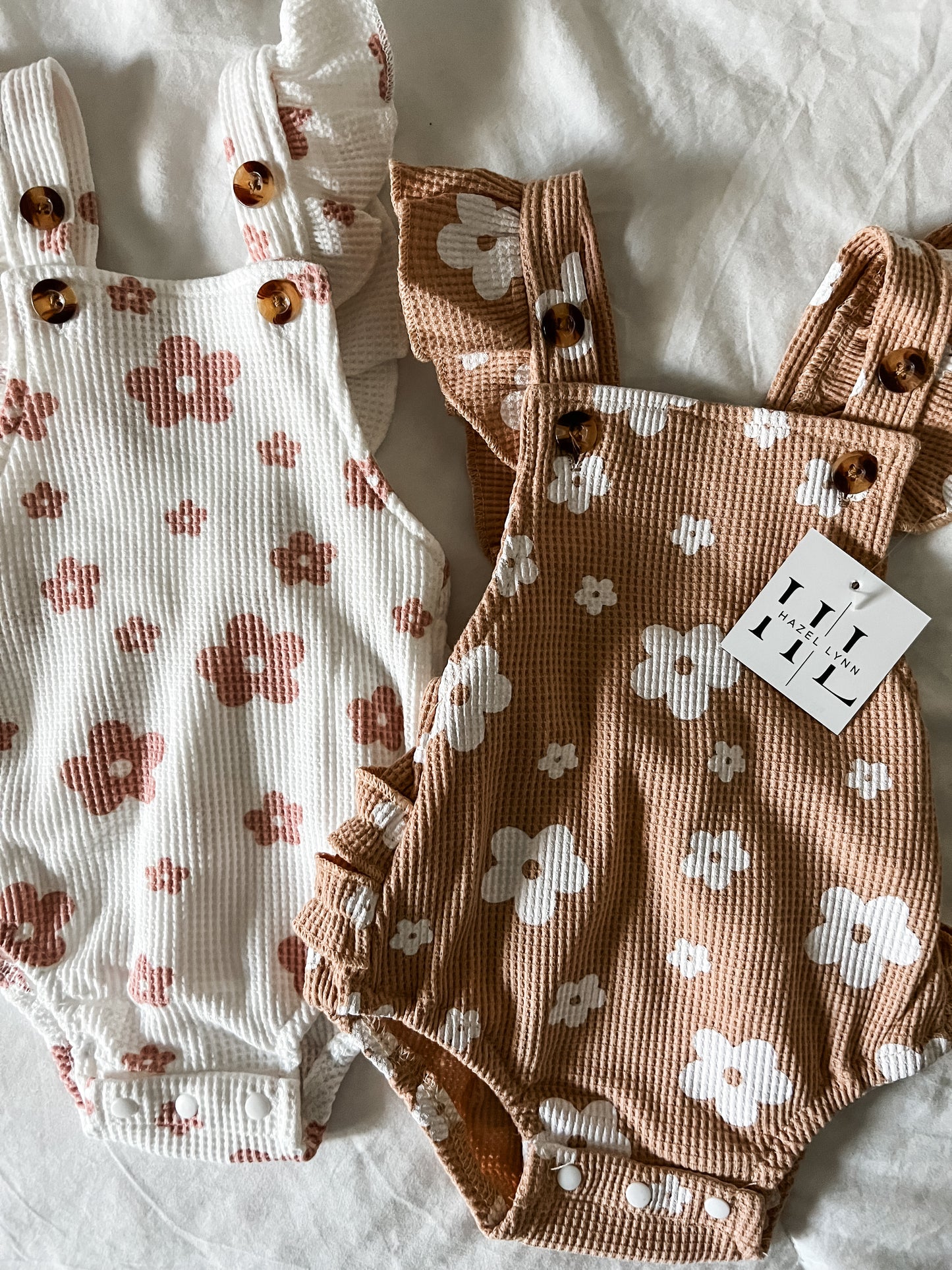 Flower bubble  romper