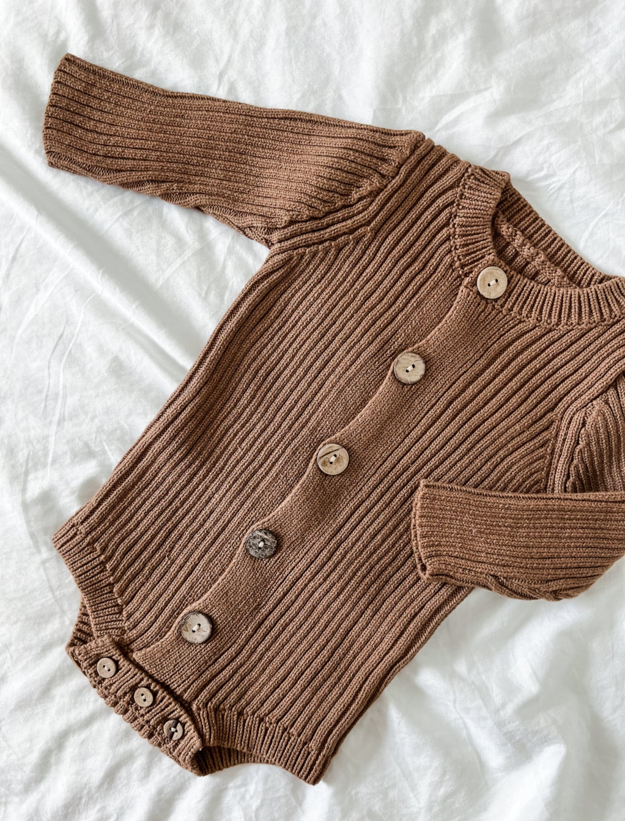 Teddy Ribbed Romper