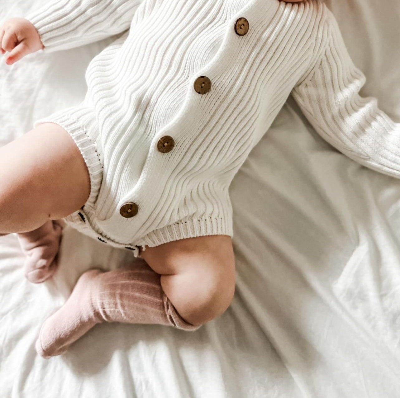 Teddy Ribbed Romper