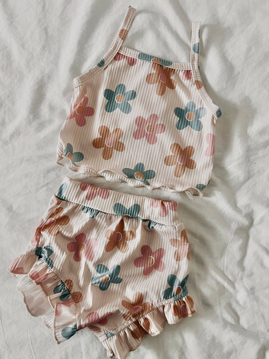 Daisy ruffle set